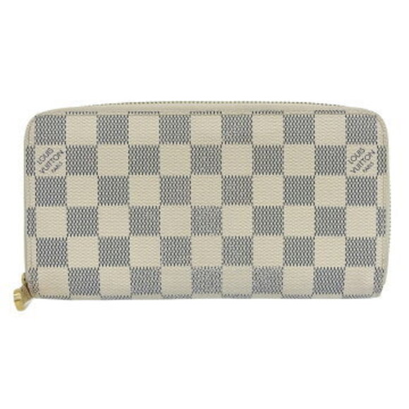 Louis Vuitton Damier Azur White Zippy Wallet - Picture 1 of 8